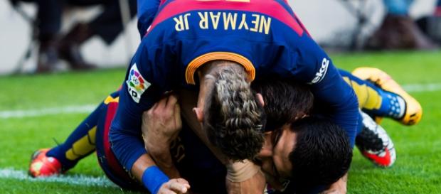 Messi y Suárez le dieron la victoria al Barça Messi y Suárez le dieron la victoria al Barça