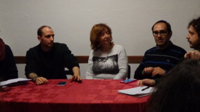 I relatori dell'incontro sulla bisessualità.