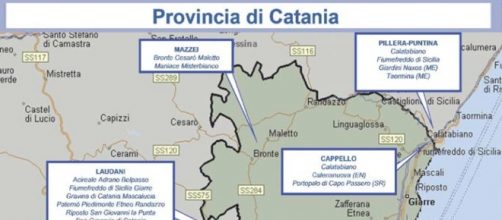 Mafia, mappa clan provincia di Catania