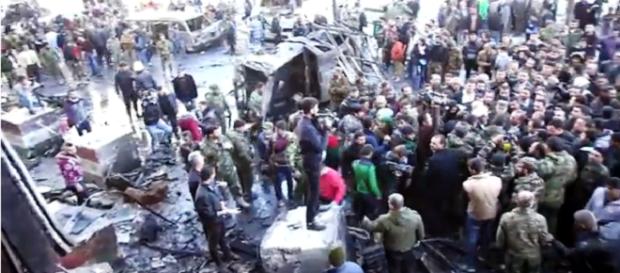 Siria: atentado en Damasco / Afpes Siria: atentado en Damasco / Afpes