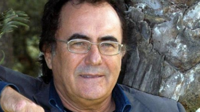 Il cantante italiano Albano Carrisi.