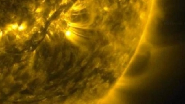 Ufo fa rifornimento di energia solare?