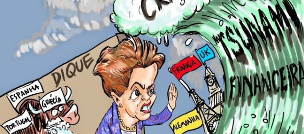 Brasil tem a pior crise financeira e política. Brasil tem a pior crise financeira e política.