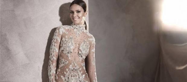 Cristina Pedroche con el vestido de Pronovias Cristina Pedroche con el vestido de Pronovias