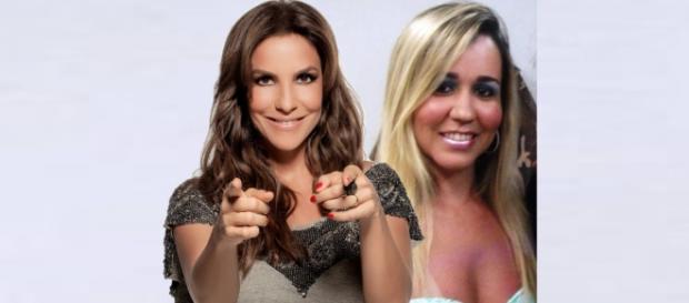 Loira deixou Ivete Sangalo com ciúmes Loira deixou Ivete Sangalo com ciúmes