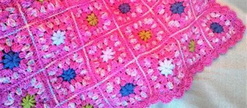 Cómo tejer a crochet una manta o cobija para bebé