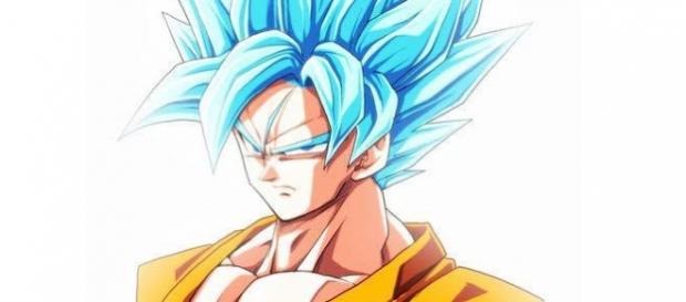 Fan-art de Goku convertido en super saiyajin Blue Fan-art de Goku convertido en super saiyajin Blue