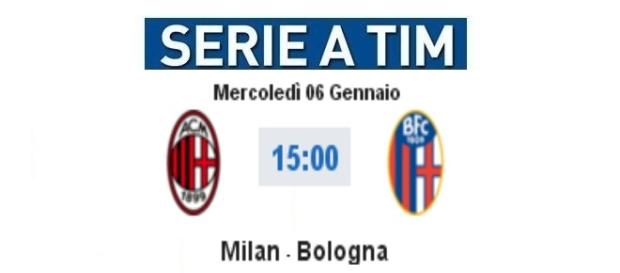 MIlan - Bologna in diretta live MIlan - Bologna in diretta live