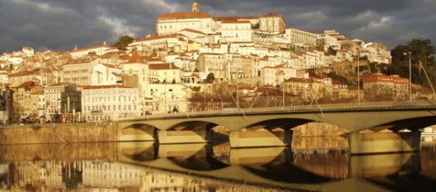Vista da cidade de Coimbra e da Universidade Vista da cidade de Coimbra e da Universidade