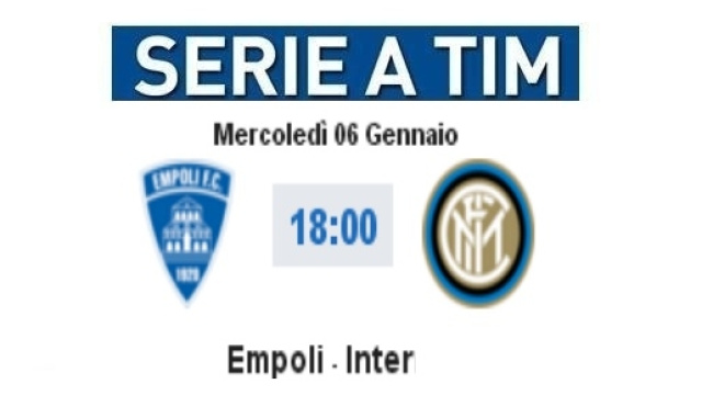 Empoli - Inter in diretta live