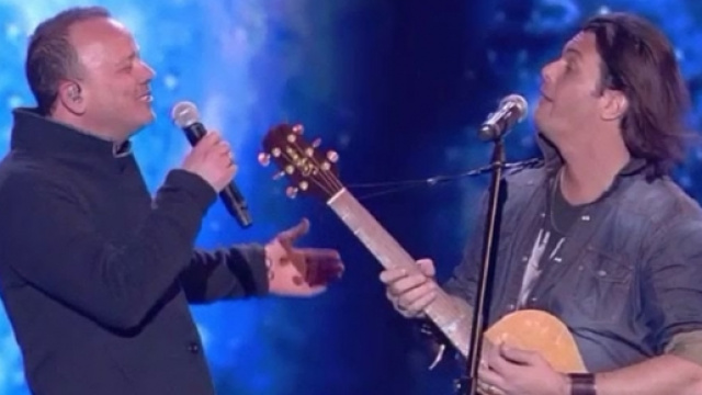 Gigi D'Alessio e Gianluca Grignani a Bari