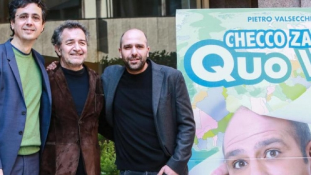 Il vincente trio Nunziante-Valsecchi-Zalone.