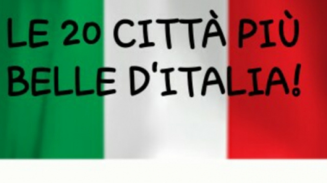 La classifica delle 20 citt&agrave; pi&ugrave; belle.