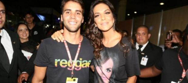 Ivete Sangalo e marido - Imagem: TV FOCO Ivete Sangalo e marido - Imagem: TV FOCO