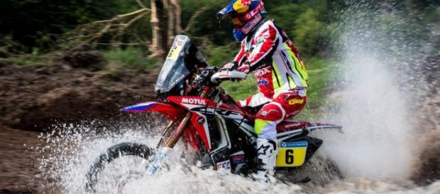 Joan Barreda (Honda) protagonista del Dakar Joan Barreda (Honda) protagonista del Dakar
