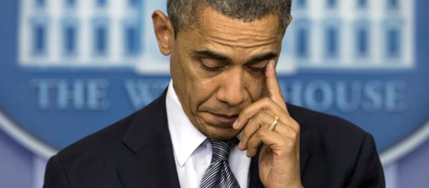 Obama defiende emocionado el fin de la violecia Obama defiende emocionado el fin de la violecia