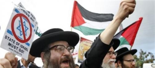Judios ortodoxos en contra del sionismo.