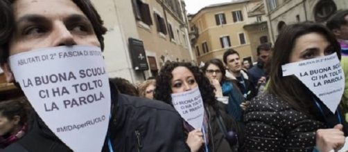 Concorso scuola 2016 e manifestazione 12 gennaio