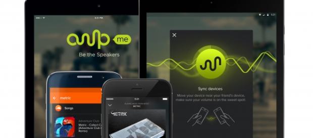 AmpMe sincroniza tus altavoces móviles AmpMe sincroniza tus altavoces móviles