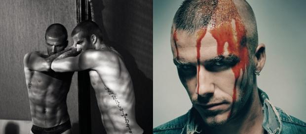 David Beckham fotografado por Mert/Marcus e Peters David Beckham fotografado por Mert/Marcus e Peters
