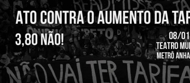 Manifestação acontece na sexta-feira, dia 8 Manifestação acontece na sexta-feira, dia 8