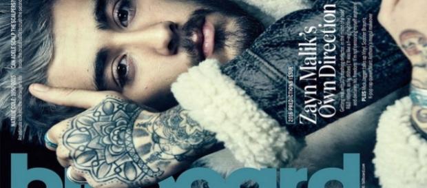 Zayn Malik, capa da última edição da Billboard Zayn Malik, capa da última edição da Billboard