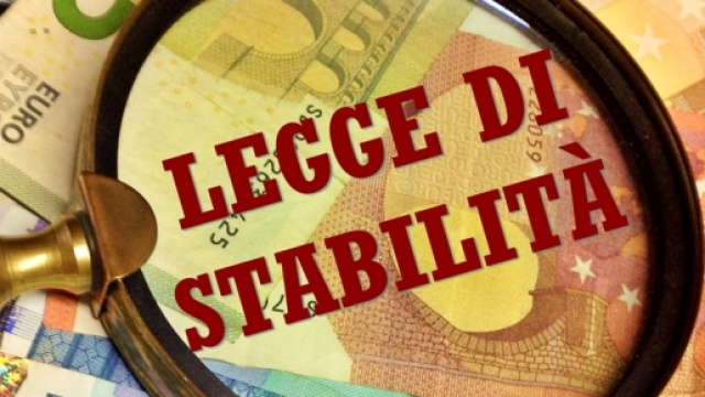 Legge di Stabilità 2016: in vigore dal 1 gennaio