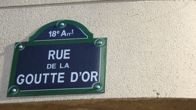 Parigi, rue de la Goutte d&rsquo;Or.
