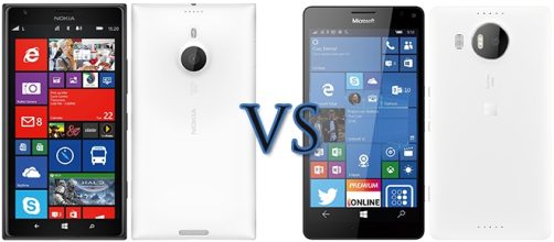 Nokia Lumia 1520 vs Microsoft Lumia 950 XL