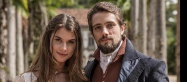 Lívia e Felipe tem final feliz. Lívia e Felipe tem final feliz.