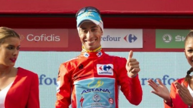 Il campione in carica Fabio Aru