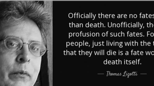 Thomas Ligotti, foto e citazione