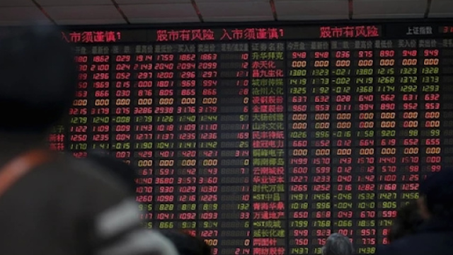 La borsa di Shanghai in ripresa.