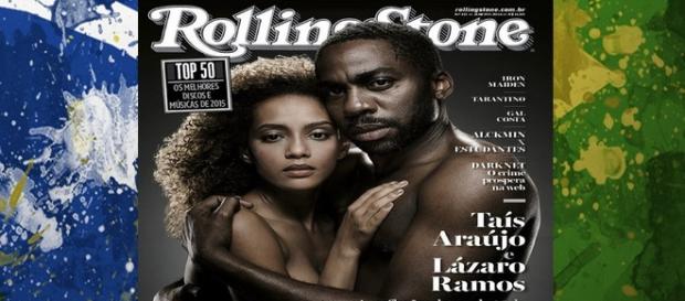 aís Araújo Lázaro Ramos nus capa da Rolling Stone aís Araújo Lázaro Ramos nus capa da Rolling Stone