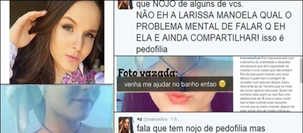 Suposto nude de Larissa Manoela Suposto nude de Larissa Manoela