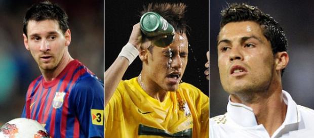 Trio ofensivo da seleção do mundo em 2015 Trio ofensivo da seleção do mundo em 2015