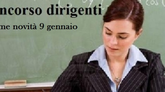 Concorso dirigenti scolastici 2016 ultime novit&agrave;