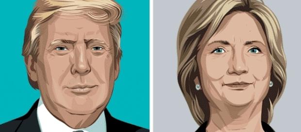 Donald Trump recule dans les sondages face à Hillary Clinton Donald Trump recule dans les sondages face à Hillary Clinton