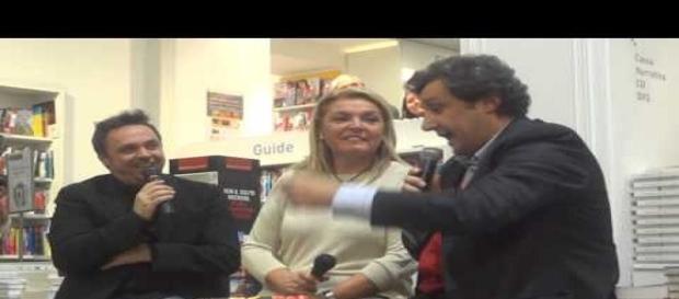 Gabriele Cirilli assieme a Flavio Insinna Gabriele Cirilli assieme a Flavio Insinna
