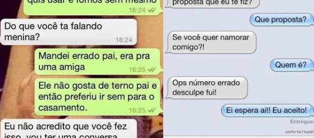 Imagens mostram pessoas que mandaram mensagens por engano Imagens mostram pessoas que mandaram mensagens por engano