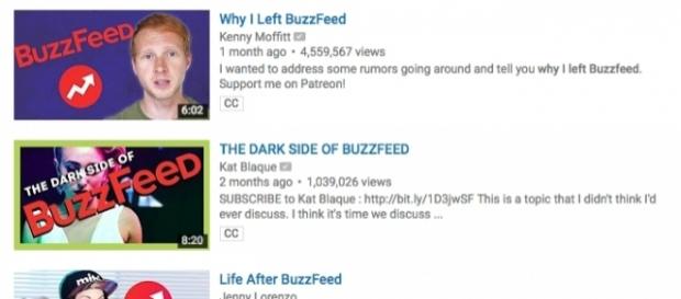 Screenshot of video thumbnails, screencap via YouTube Screenshot of video thumbnails, screencap via YouTube