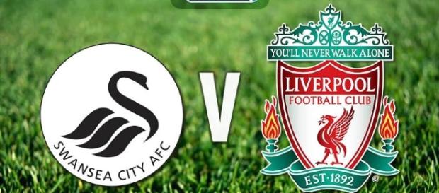 Swansea (1) x (2) Liverpool - 7ª rodada do 1º turno Swansea (1) x (2) Liverpool - 7ª rodada do 1º turno