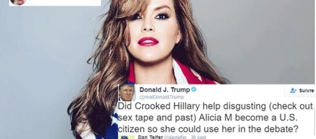 Un commentateur rétorque à Donald Trump qu'il finira jugé pour viols sur mineures (montage Jef T.) Un commentateur rétorque à Donald Trump qu'il finira jugé pour viols sur mineures (montage Jef T.)