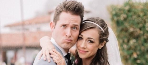 Wedding Photo of Collen Ballinger and Joshua David Evans, via Wikia Wedding Photo of Collen Ballinger and Joshua David Evans, via Wikia
