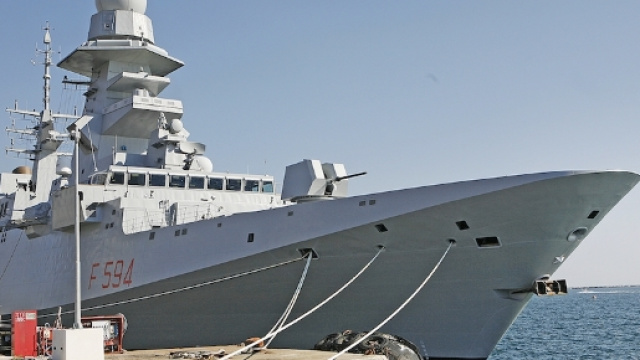 Alpino, la fregata Fremm della Marina Militare