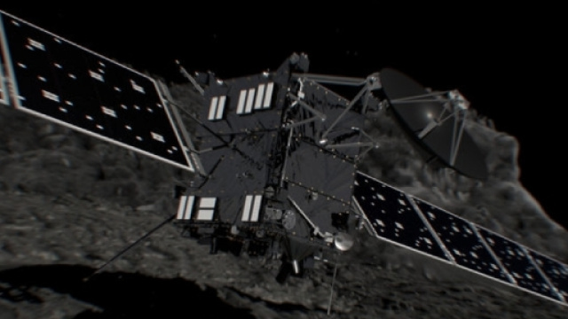L'impatto controllato di Rosetta (Esa)