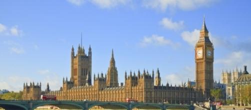 Il Palazzo di Westminster, sede del Parlamento britannico.