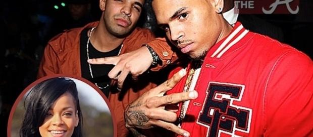 Chris Brown & Drake já se relacionaram com Rihanna Chris Brown & Drake já se relacionaram com Rihanna