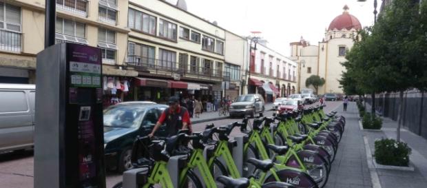El sistema de transporte ha adoptado en Toluca la política de la bice pública en el centro El sistema de transporte ha adoptado en Toluca la política de la bice pública en el centro