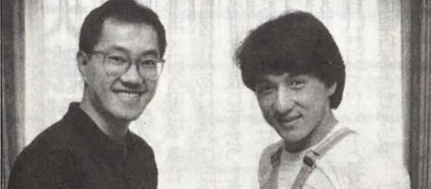 En 1985 Jackie Chan se disfrazó de uno de los personajes de Akira Toriyama, para una película En 1985 Jackie Chan se disfrazó de uno de los personajes de Akira Toriyama, para una película